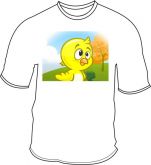 Camisa Infantil Pintinho Amarelinho