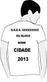 CAMISA PARA O  CARNAVAL 2013 (QTD).